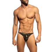 ES Collection Gold + Gold Thong Black UN658