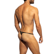 ES Collection Gold + Gold Thong Black UN658