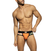 ES Collection Flowery Panel Brief Orange UN2178