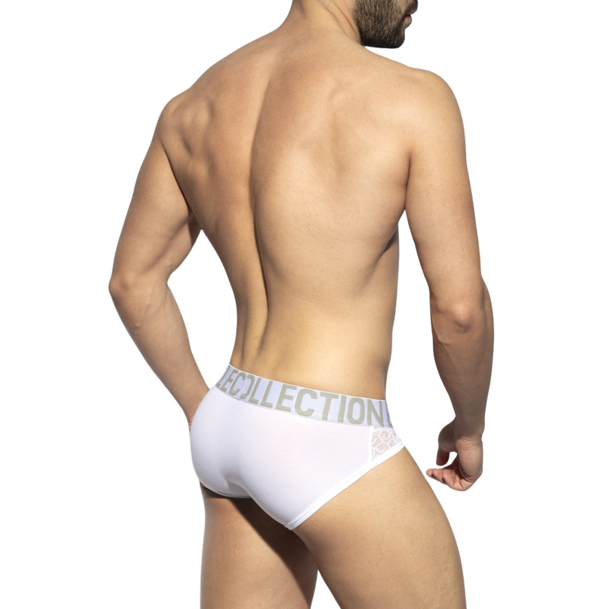 ES Collection Lace Brief White UN2088