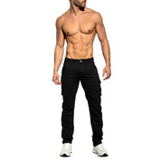 ES Collection Cargo Denim Jeans Black ESJ078