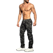 ES Collection Cargo Camo Jeans Grey Camouflage ESJ077