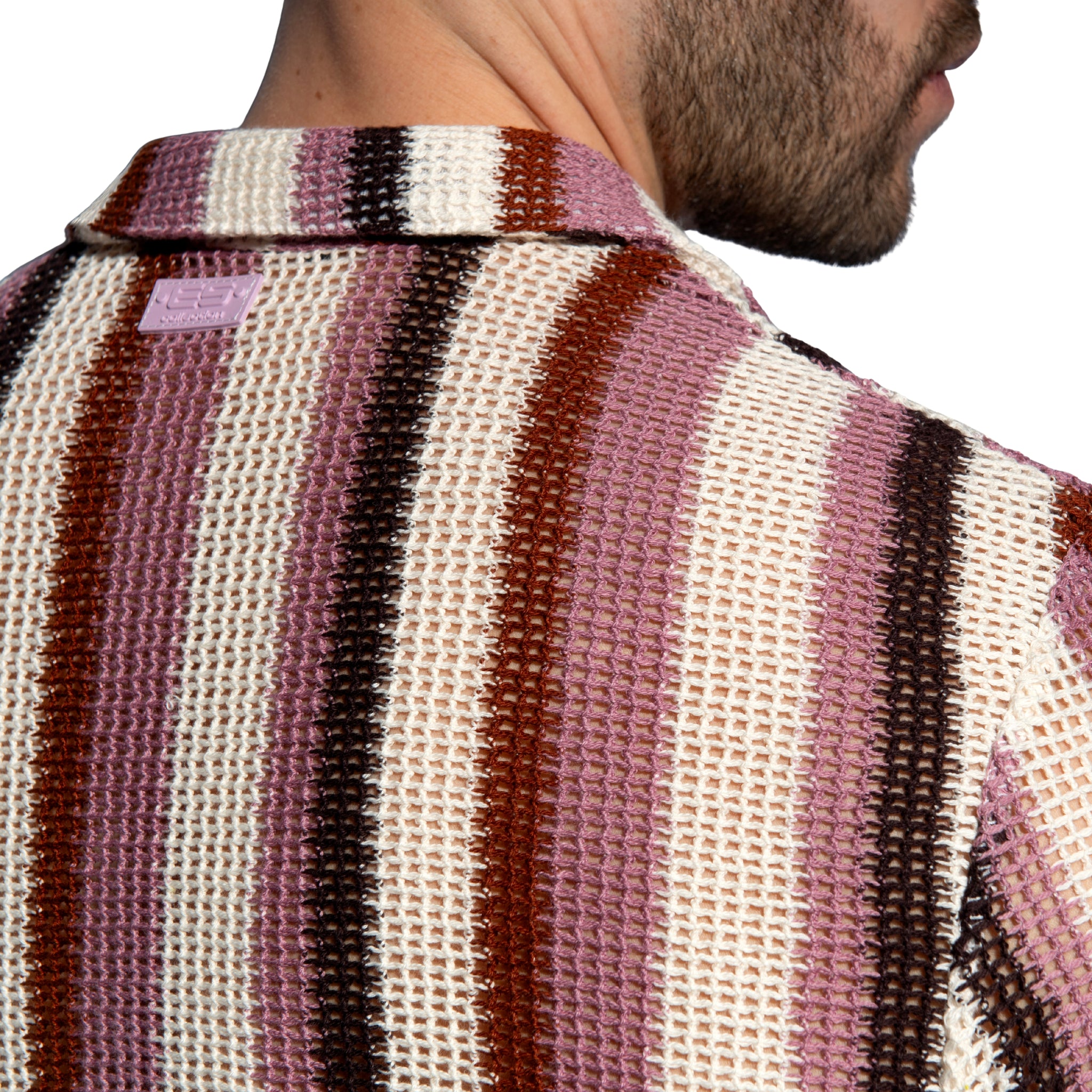 ES Collection Topkapi Shirt Violet SHT040