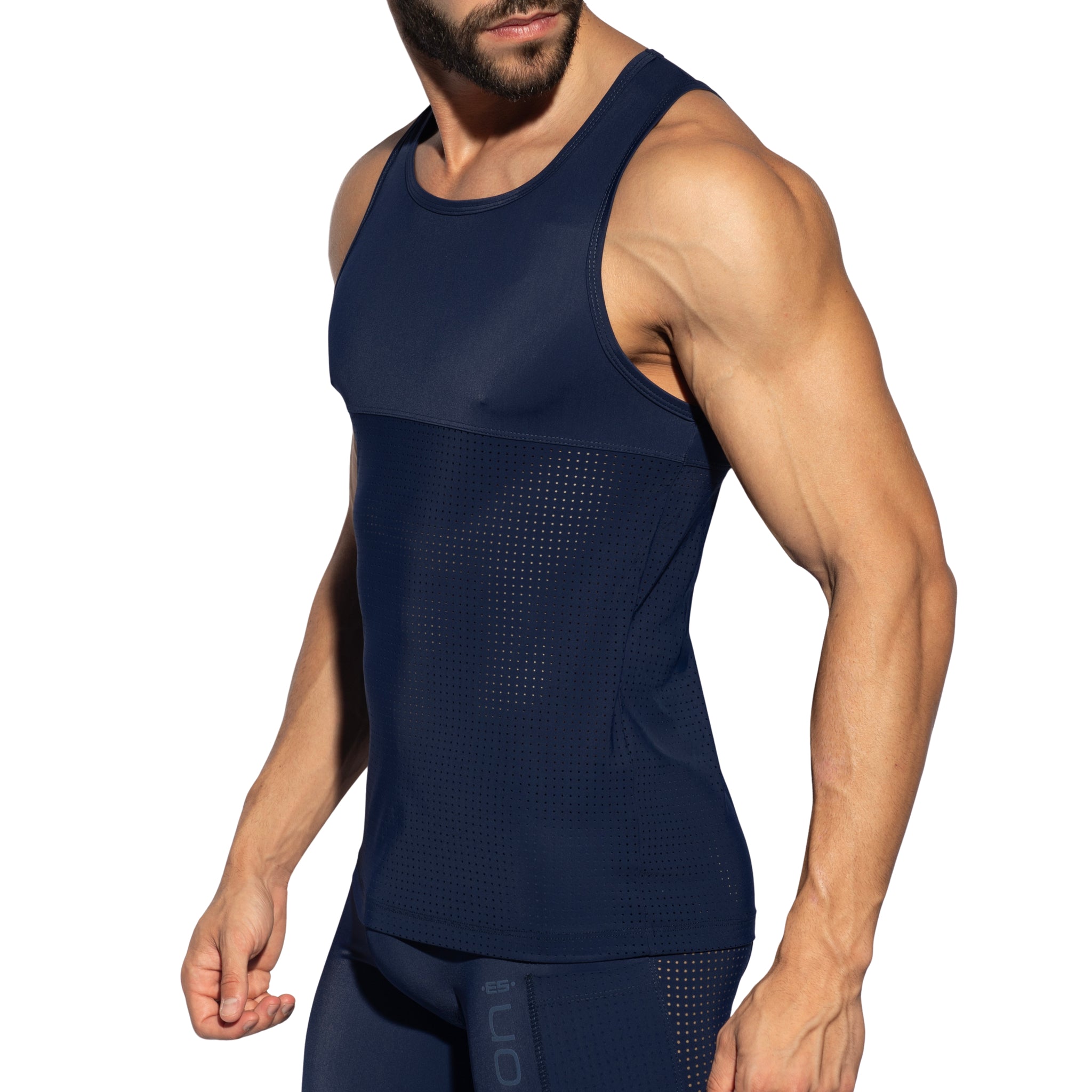 ES Collection Vertex Tank Top Navy TS355