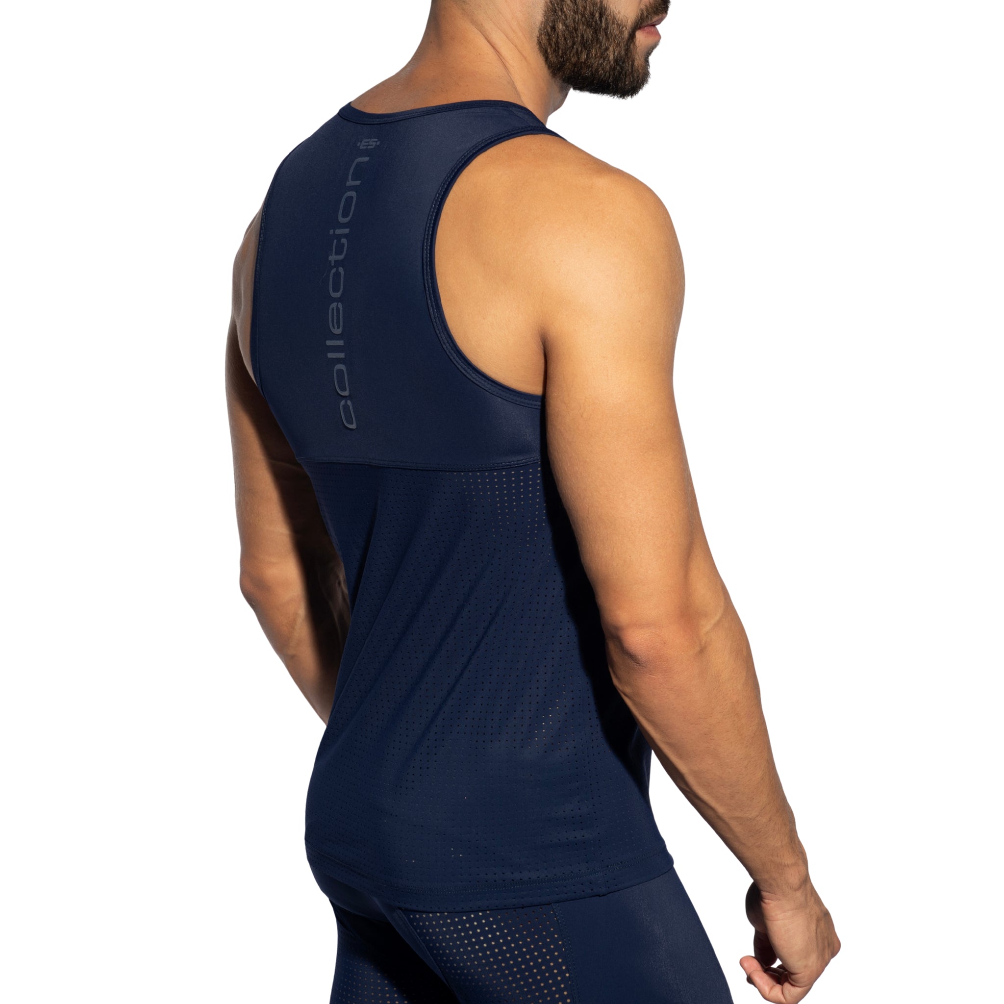 ES Collection Vertex Tank Top Navy TS355