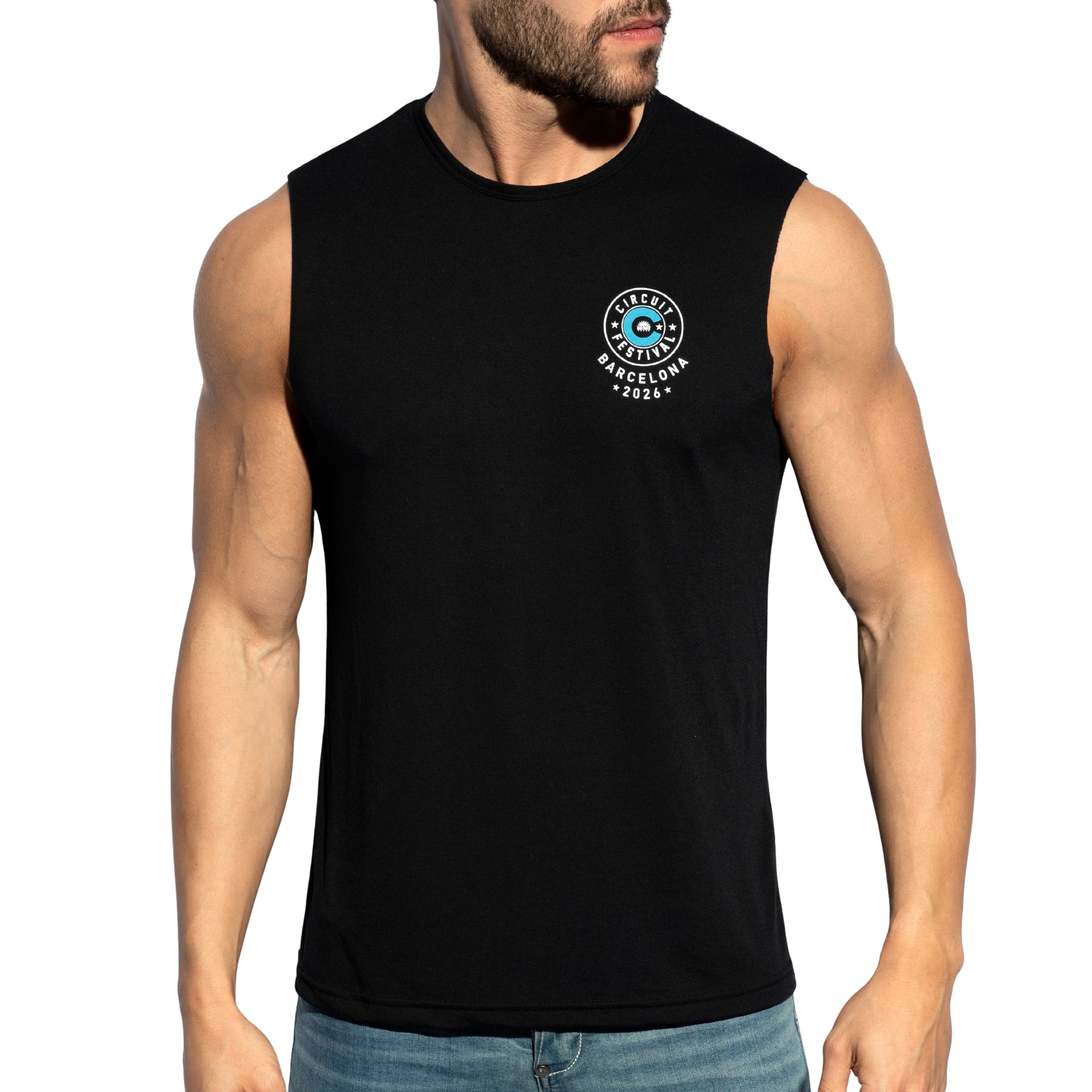 ES Collection Circuit Festival 2026 Tank Top Black TS370