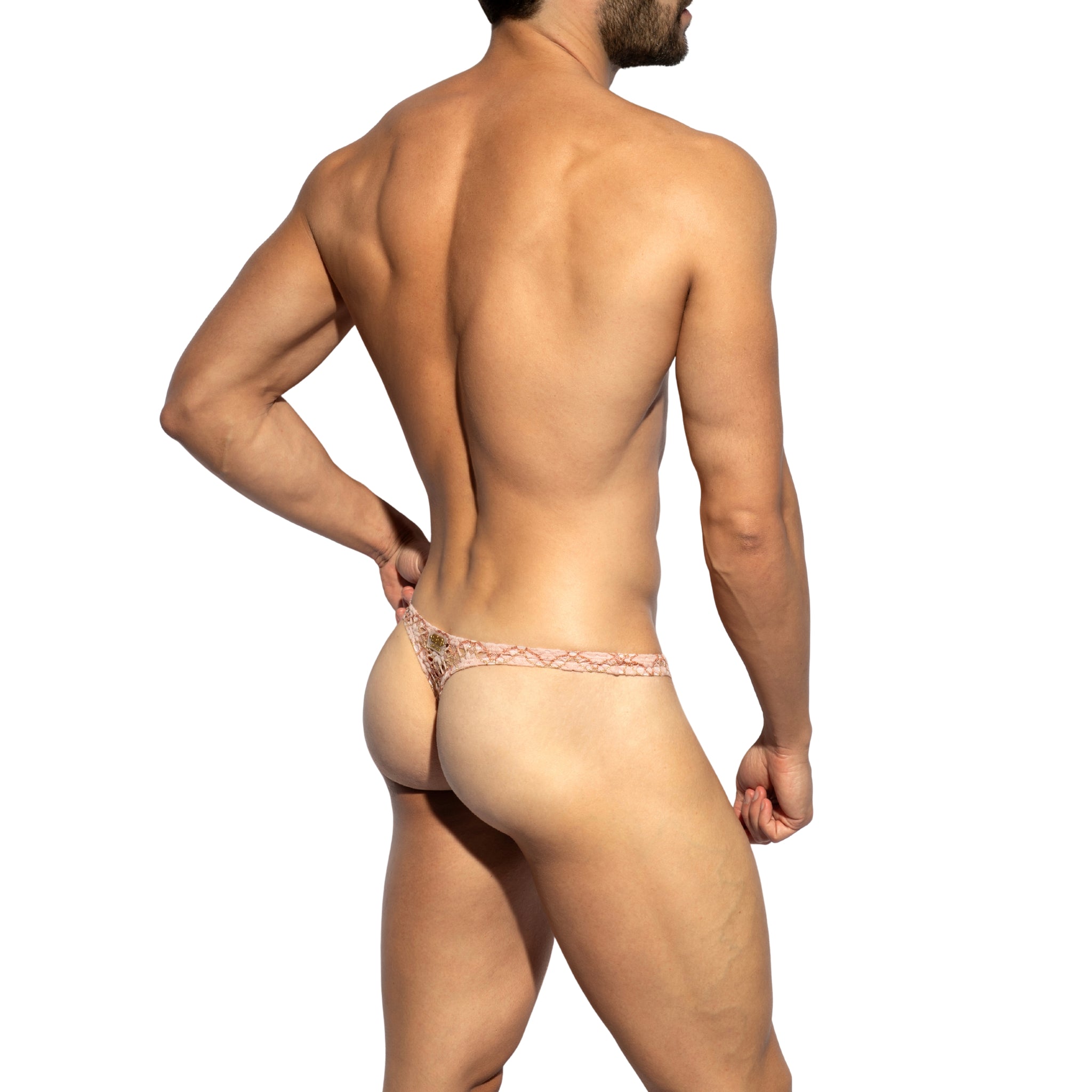 ES Collection Metallic Bloom Thong Pink UN678