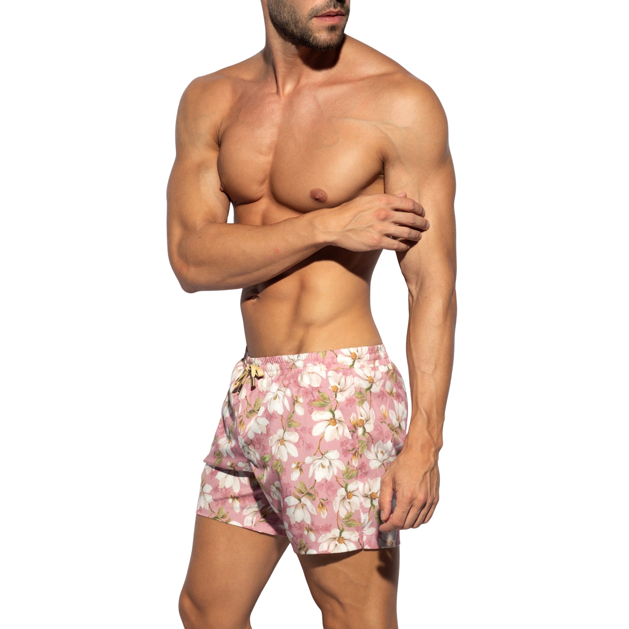 ES Collection Jasmine Swim Shorts Baby Pink 2603