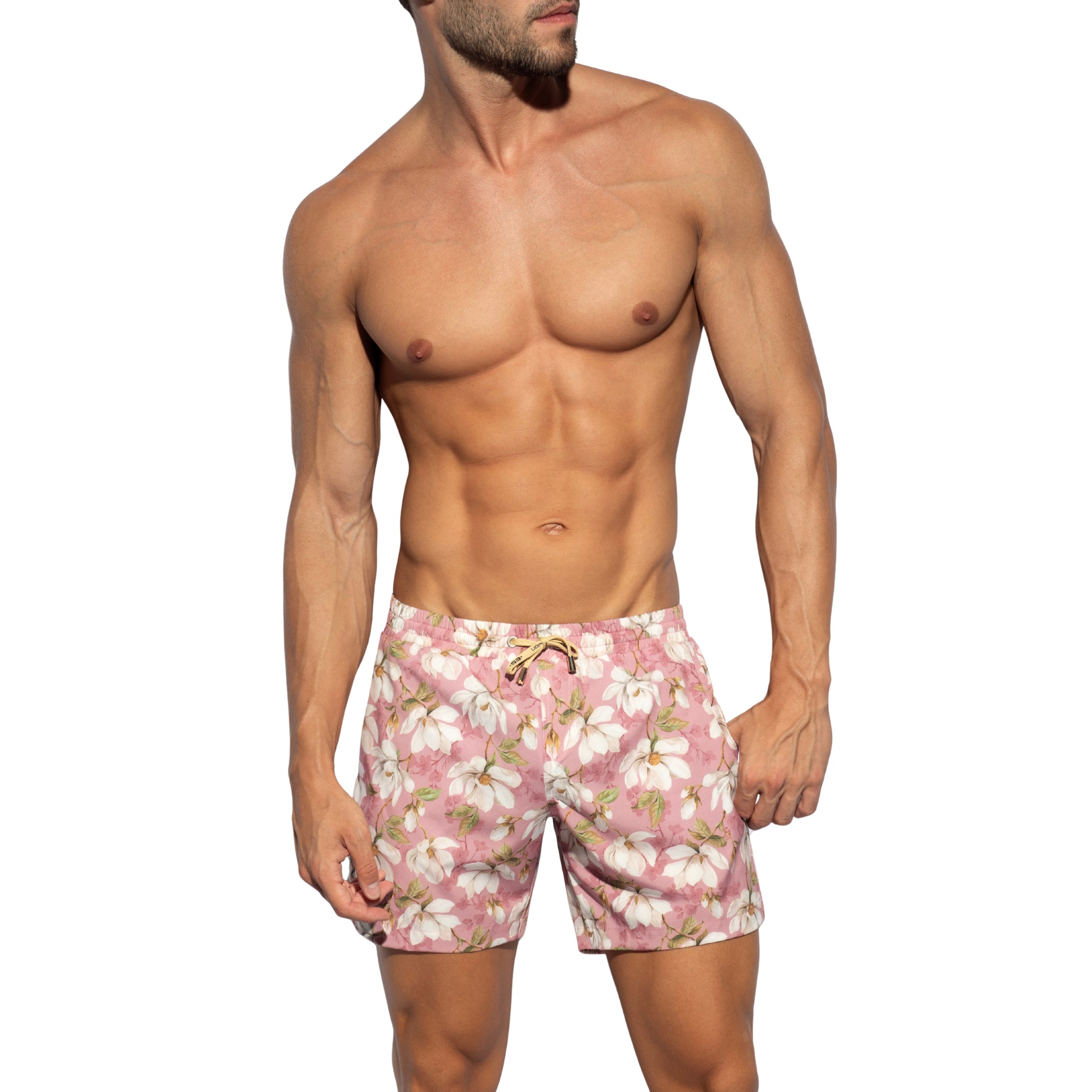 ES Collection Jasmine Swim Shorts Baby Pink 2603