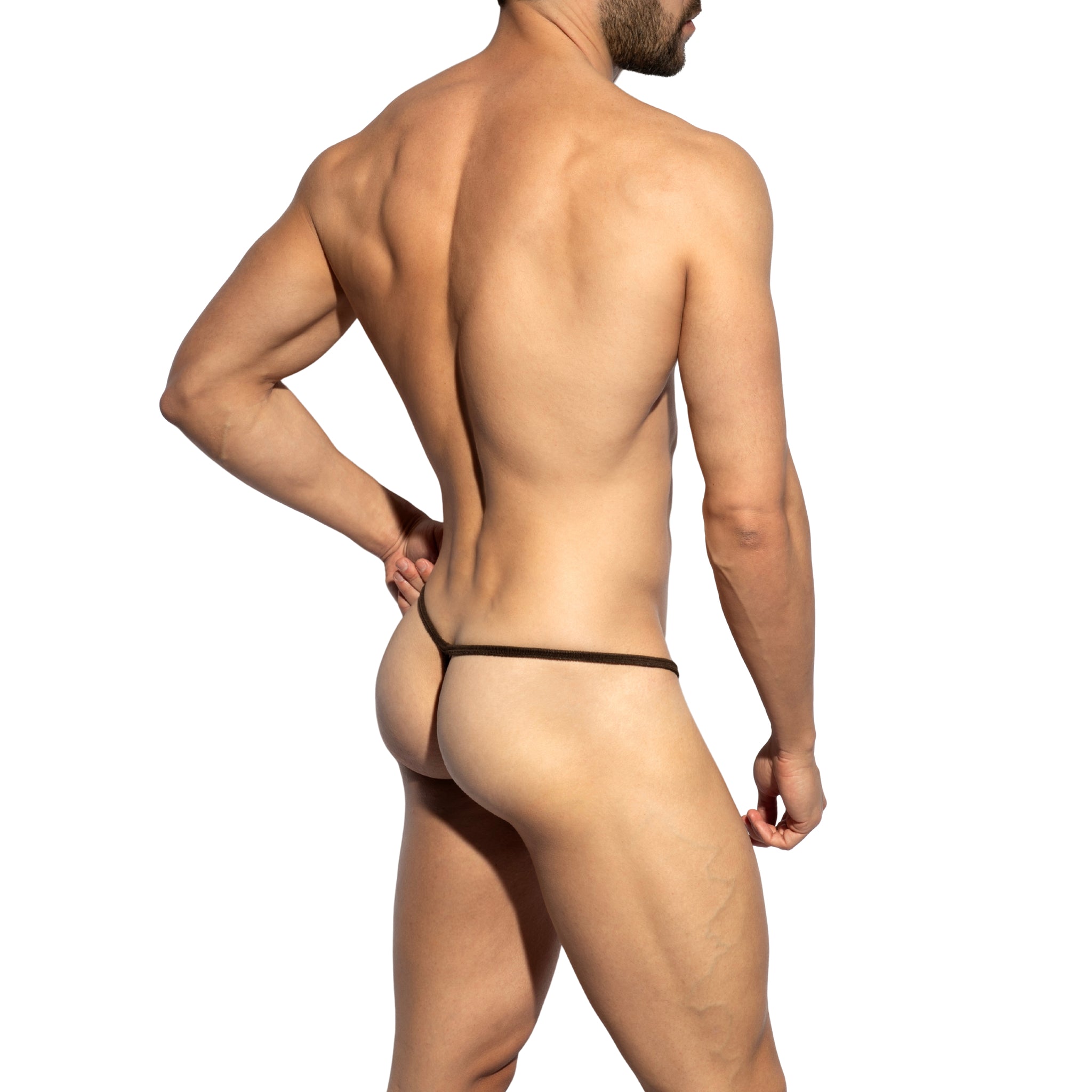 ES Collection Terrycloth Swim G-String Brown 2621