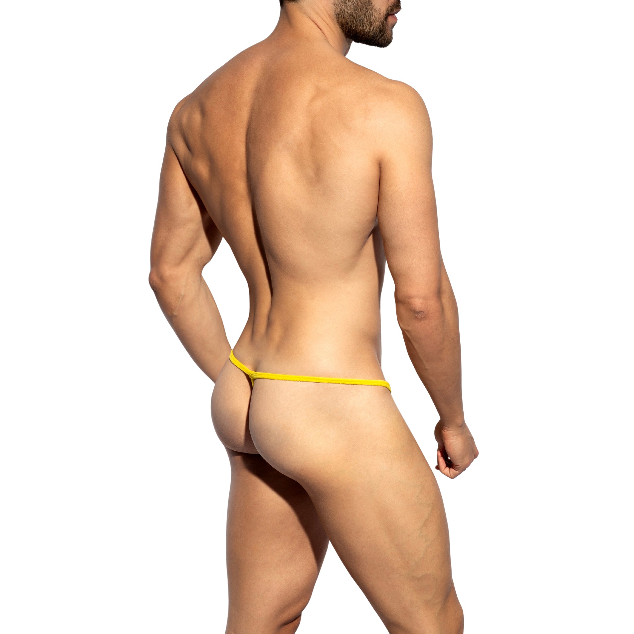 ES Collection Terrycloth Swim G-String Yellow 2621