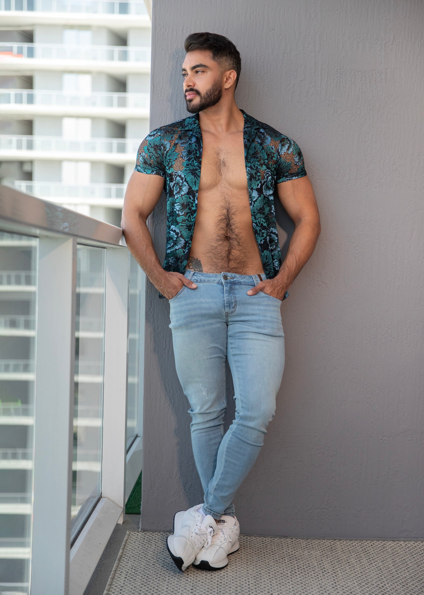 ES Collection Slim Fit Jeans Blue Jeans ESJ065