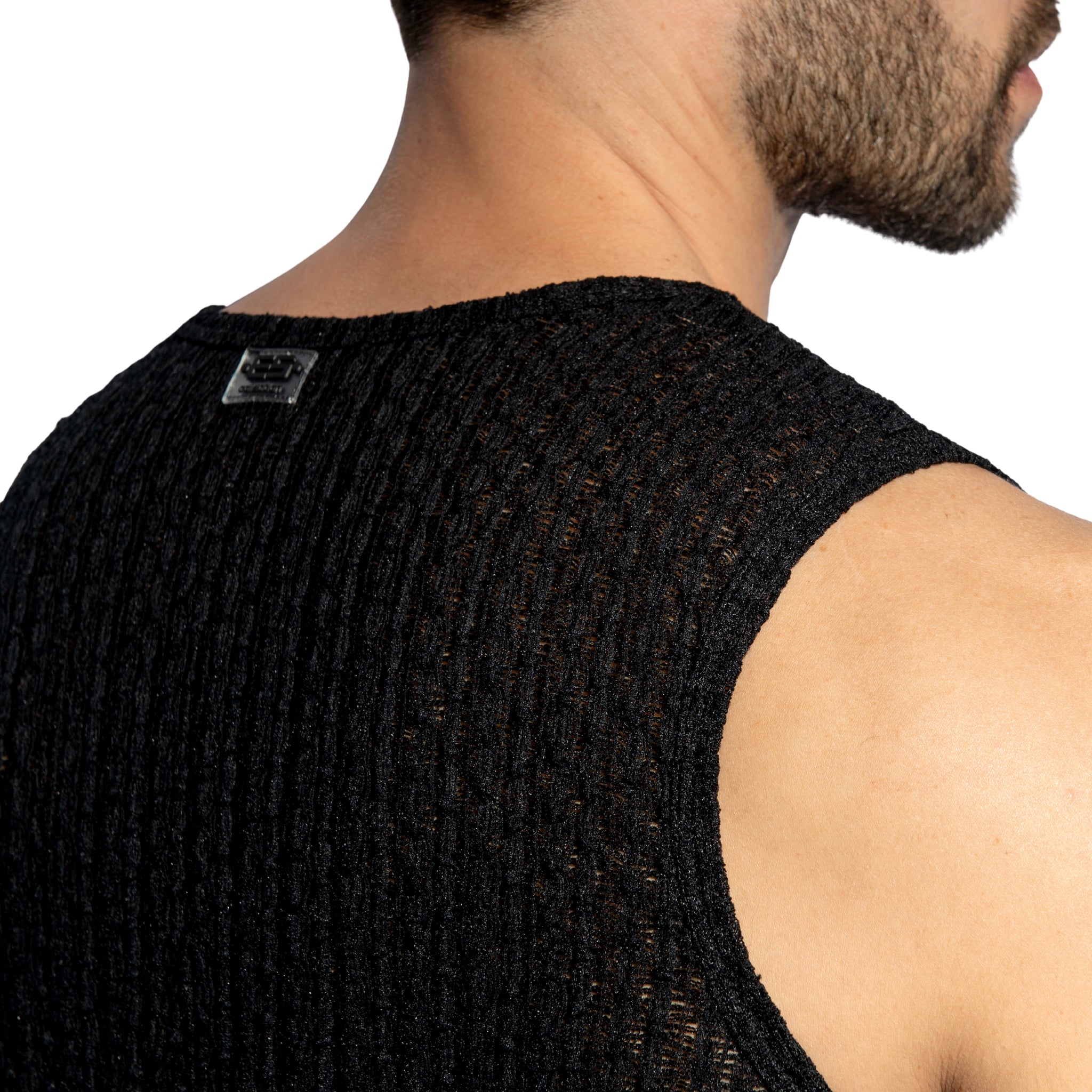 ES Collection Bobbles Tank Top Black TS372