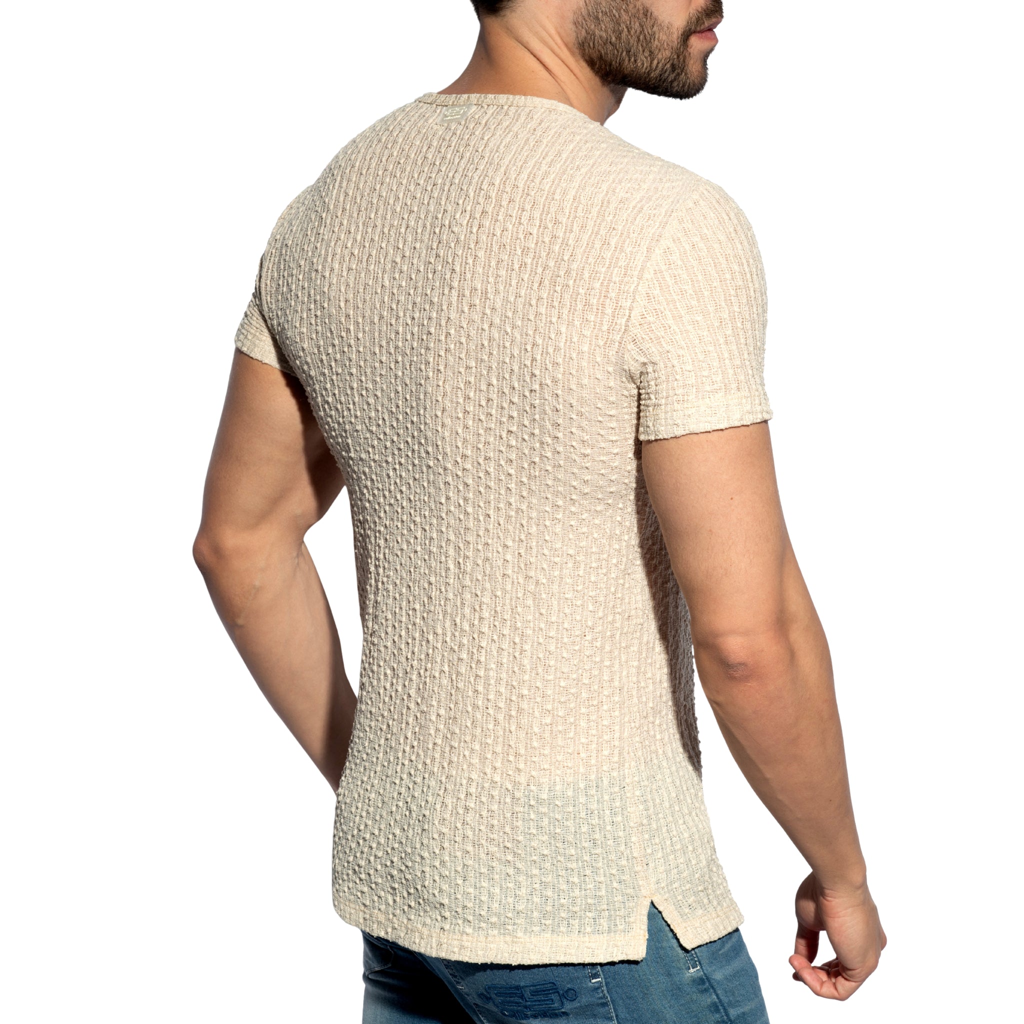ES Collection Bobbles T-Shirt Beige TS371