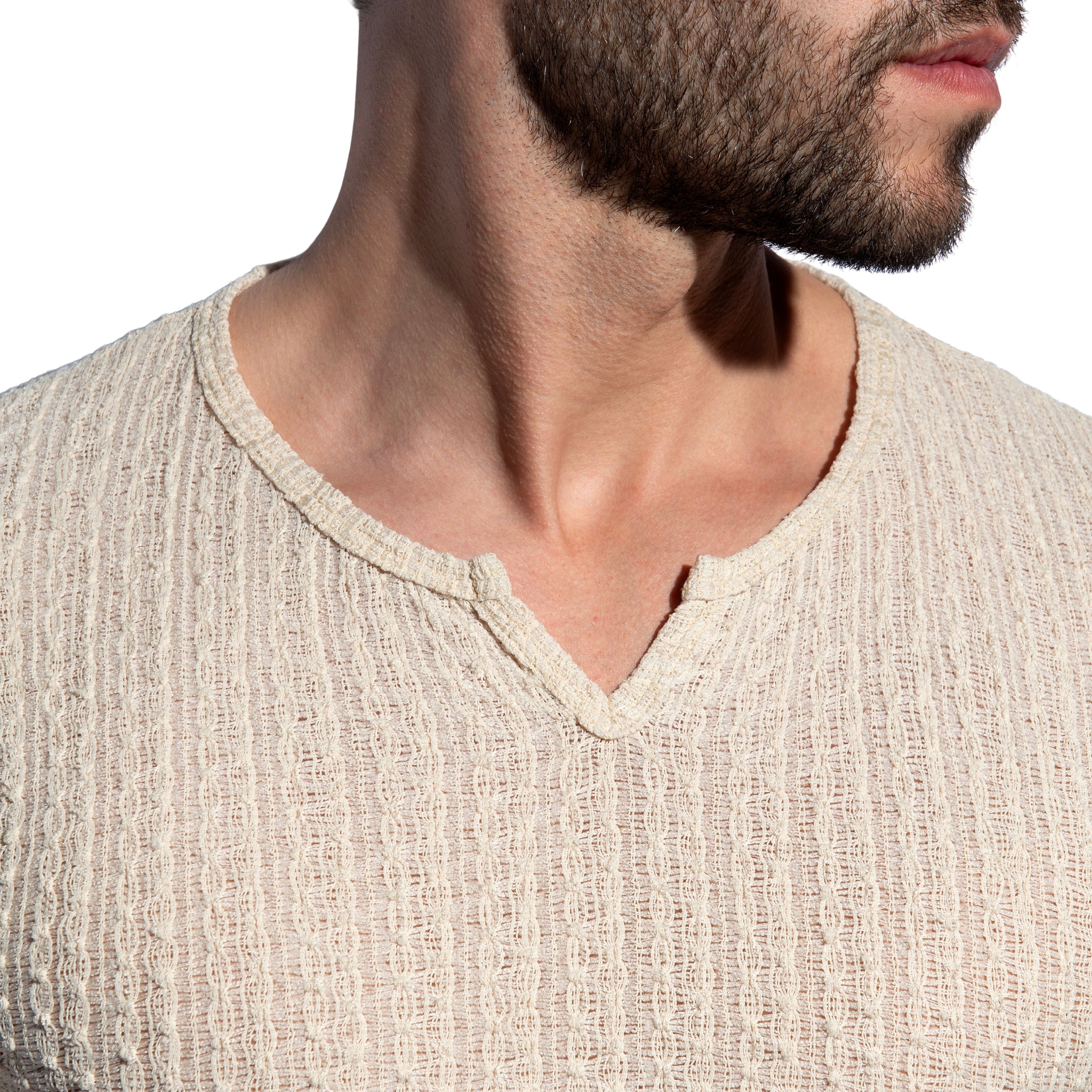 ES Collection Bobbles T-Shirt Beige TS371