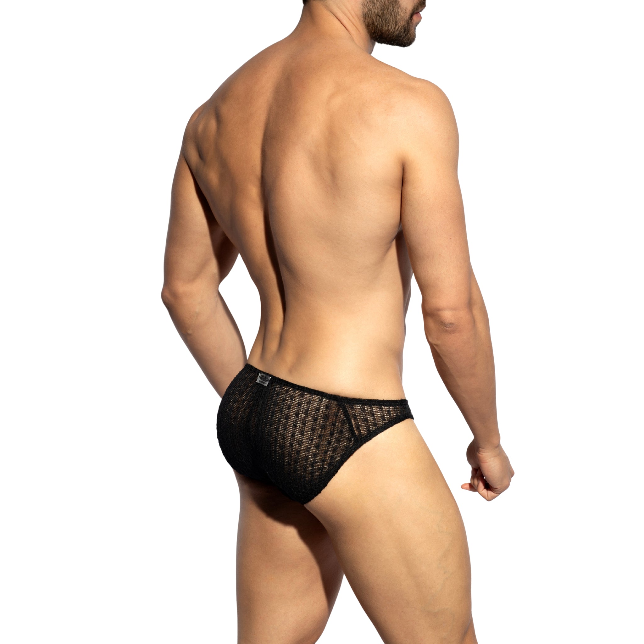 ES Collection Bobbles Bikini Brief Black UN669