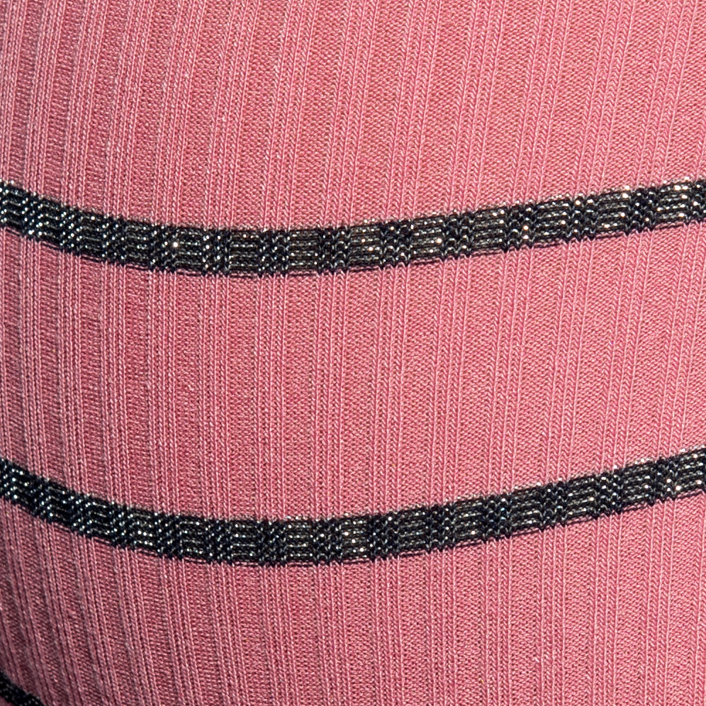 ES Collection Soft Grid Thong Pink UN675