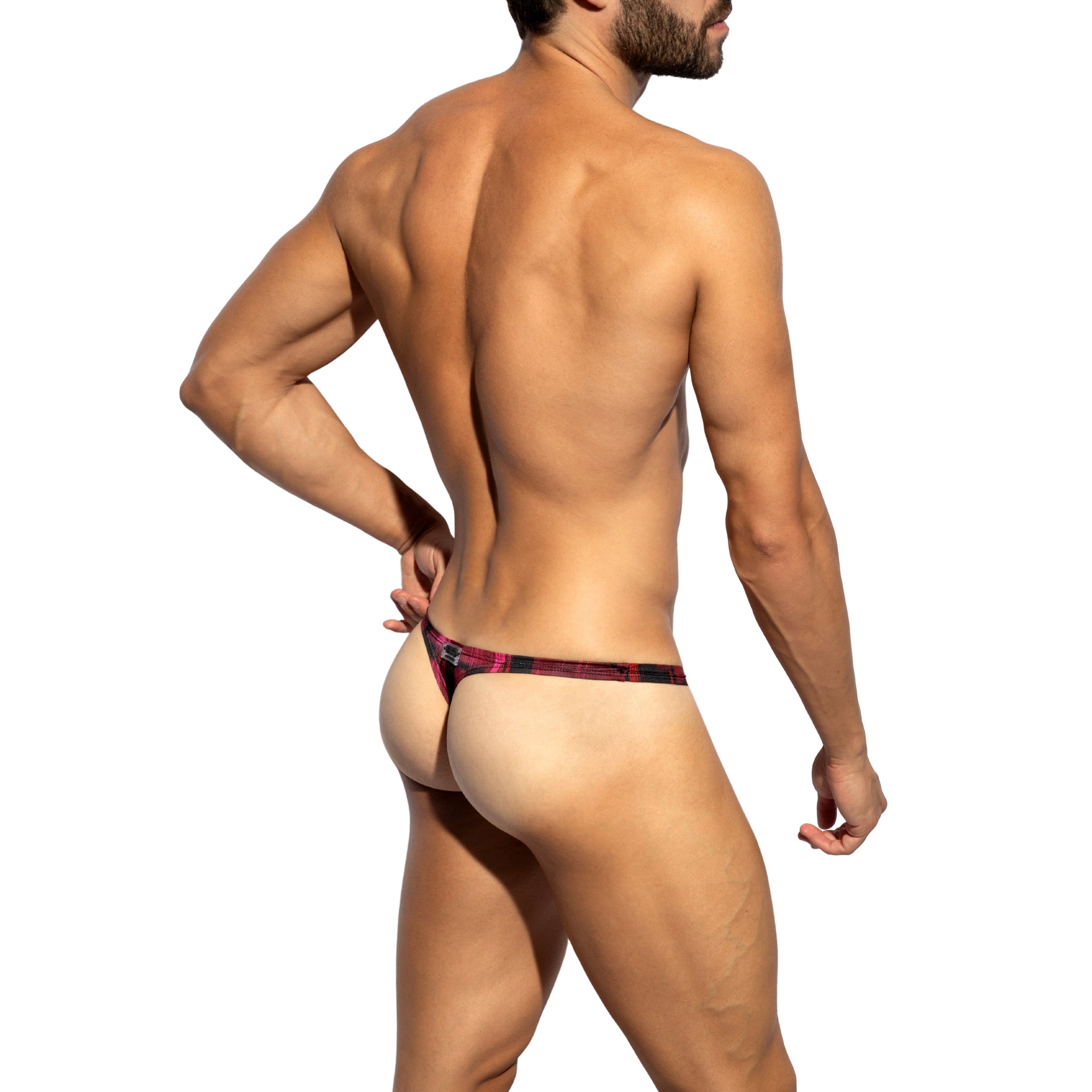 ES Collection Abstract Mini Thong Garnet UN691