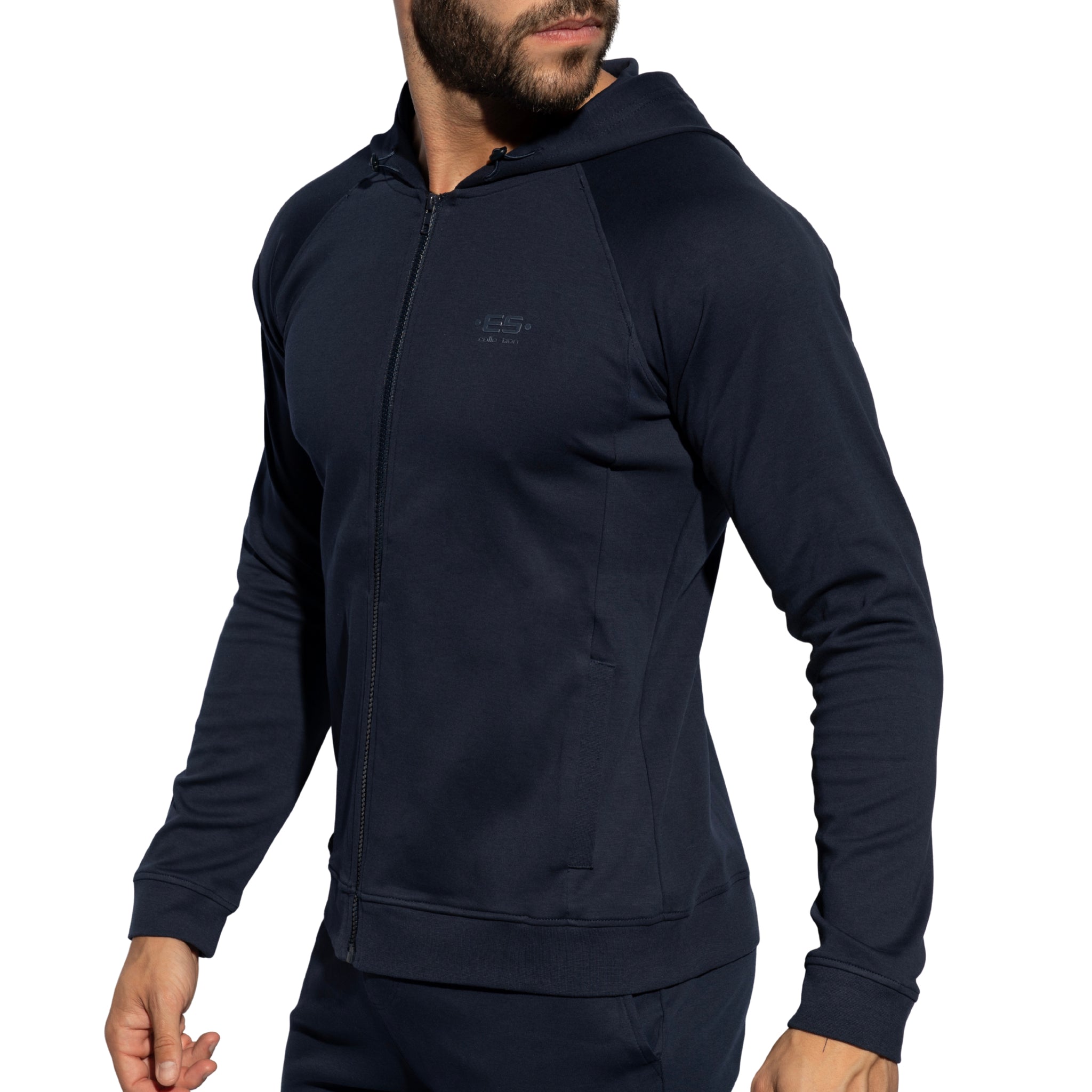 ES Collection Full-Zip Hoodie Navy SP362