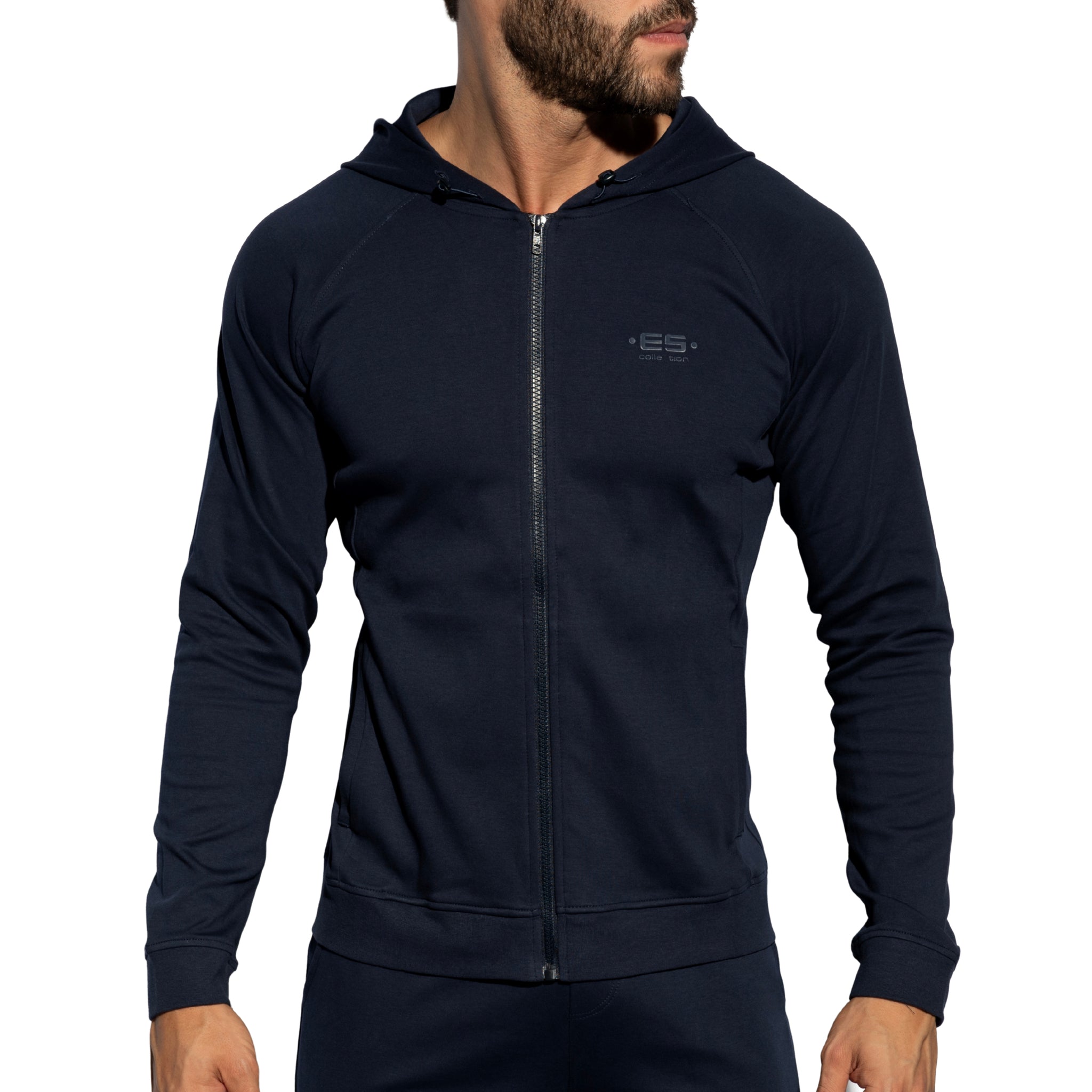 ES Collection Full-Zip Hoodie Navy SP362