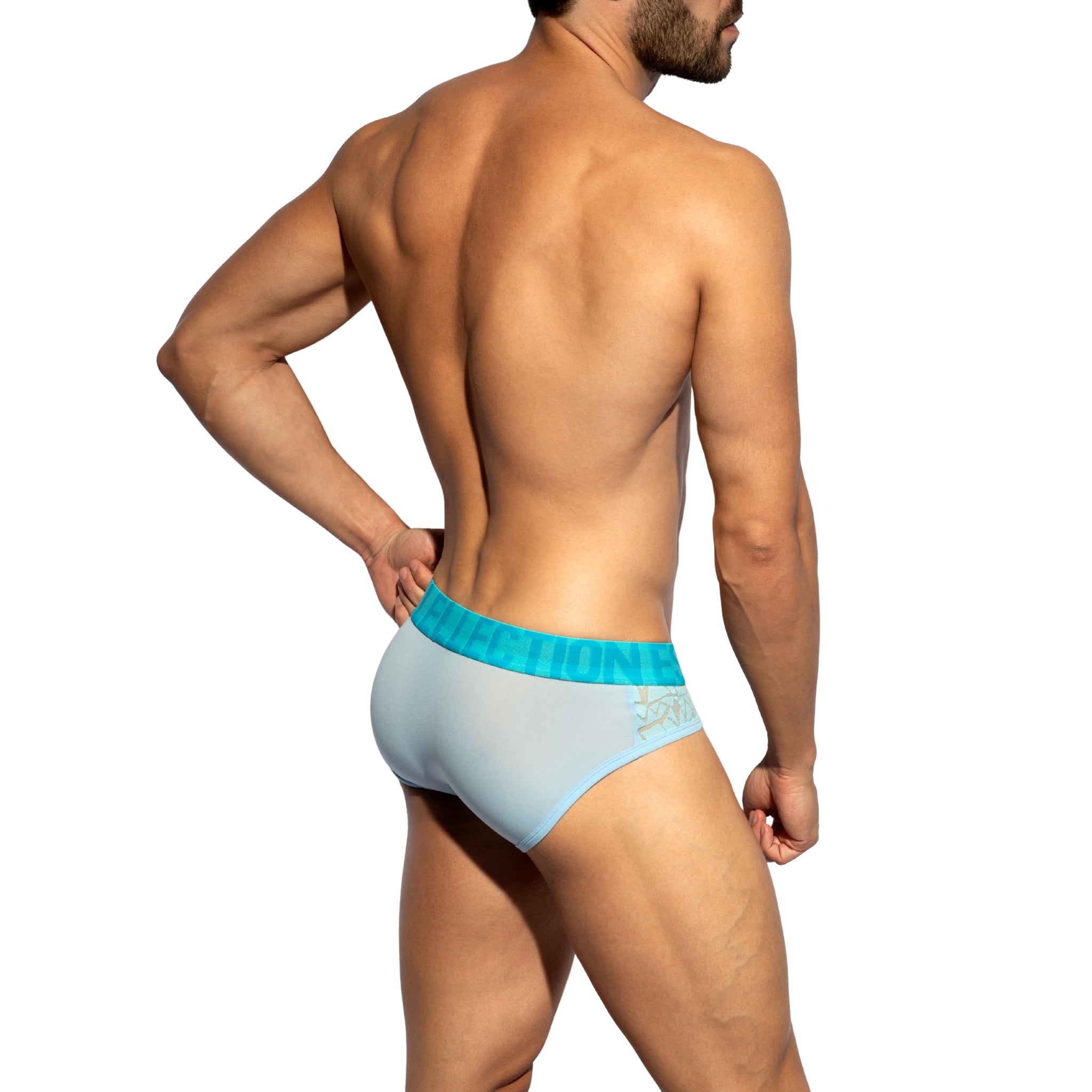 ES Collection Spider Sexy Brief Sky Blue UN2181