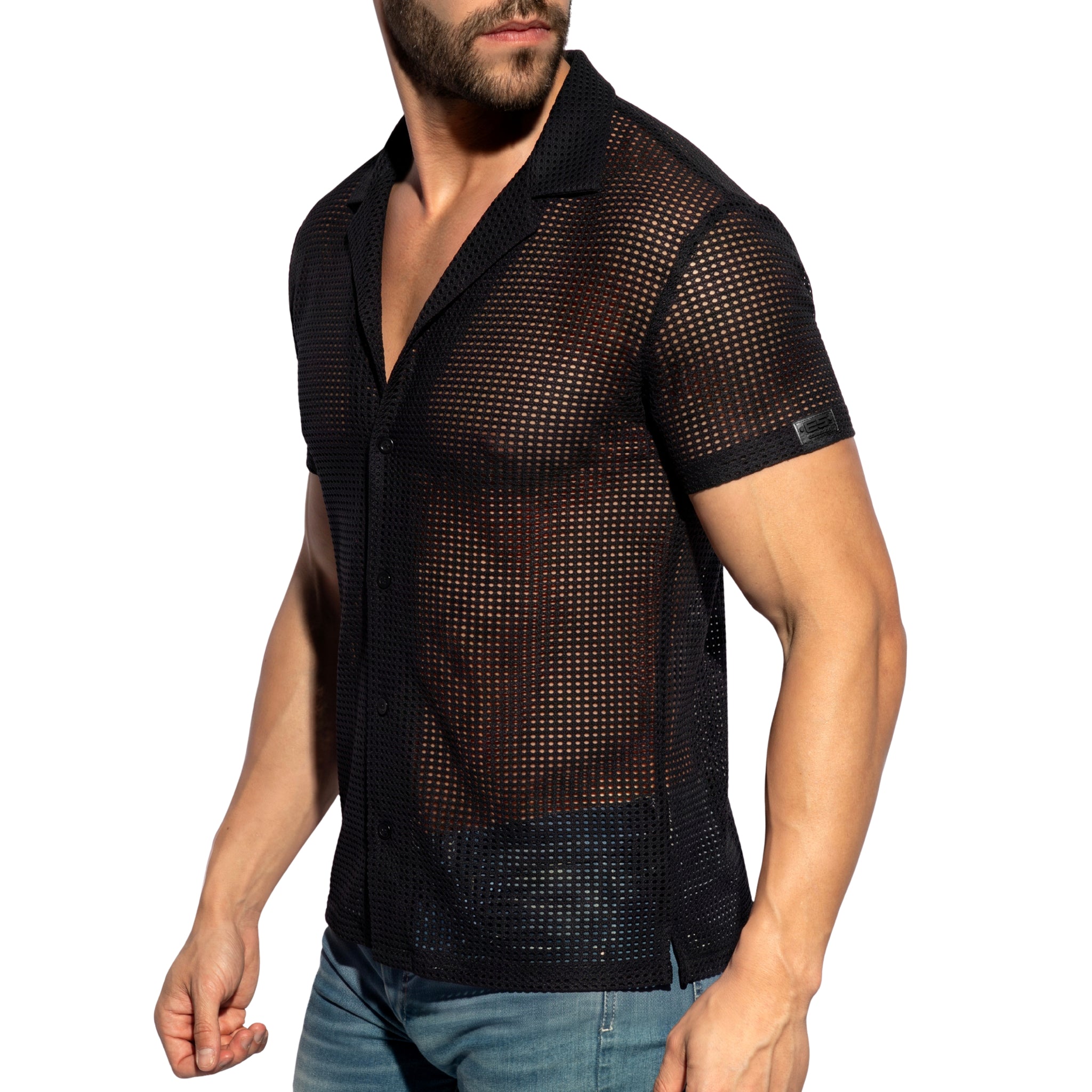 ES Collection Formentera Shirt Black SHT036