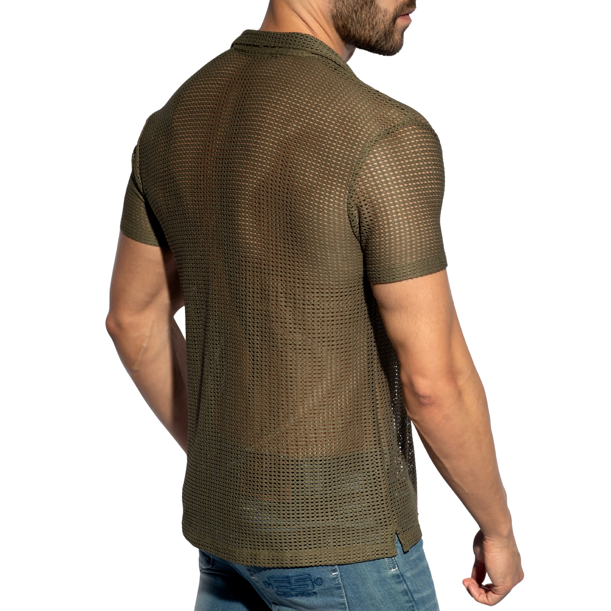 ES Collection Formentera Shirt Khaki SHT036