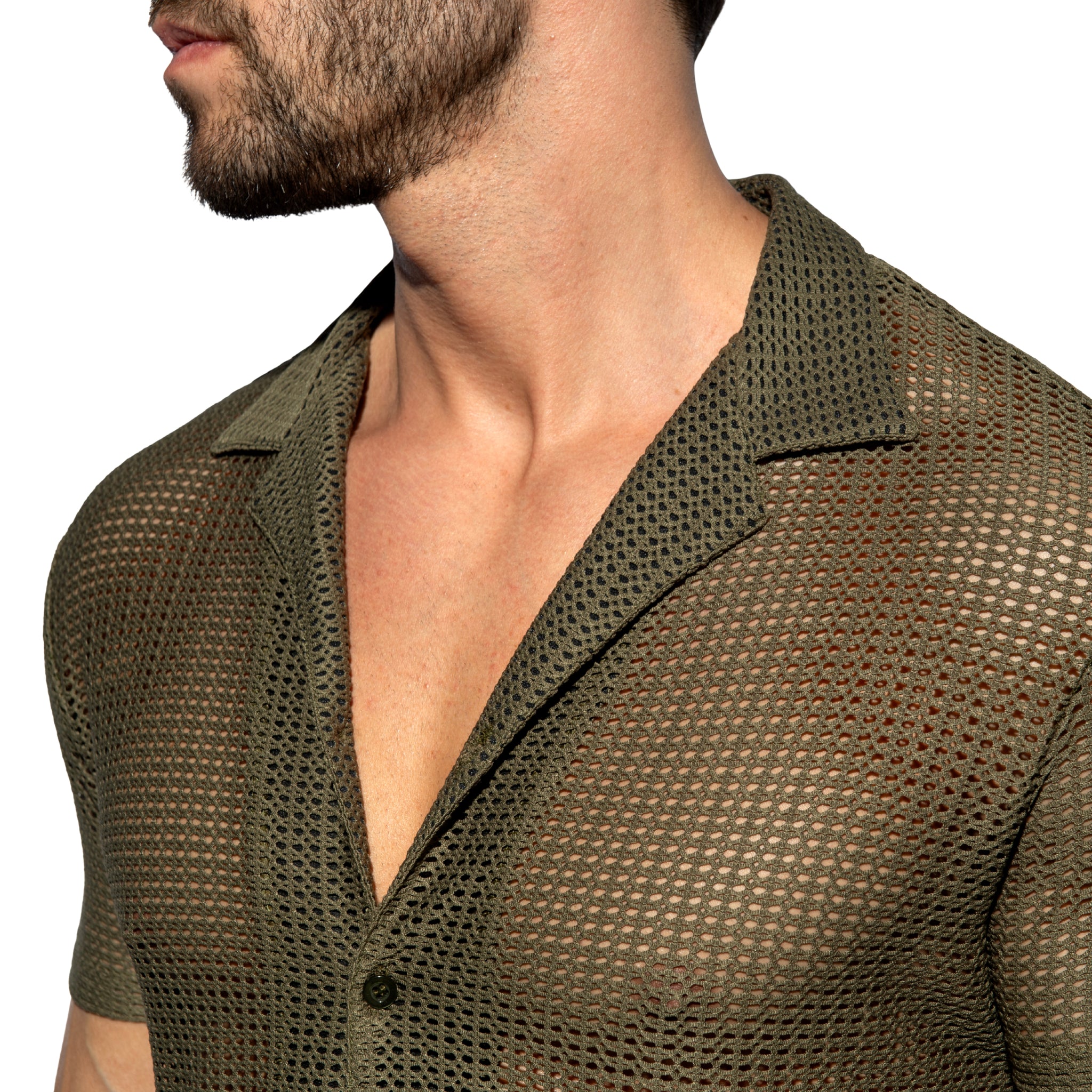 ES Collection Formentera Shirt Khaki SHT036