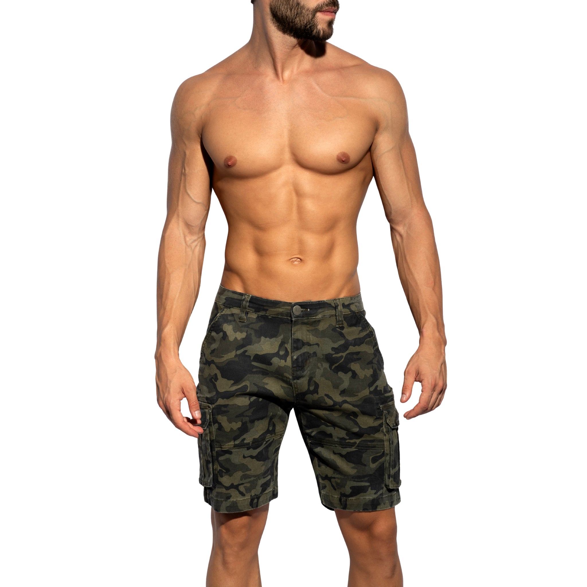 ES Collection Cargo Camo Shorts Camouflage ESJ079