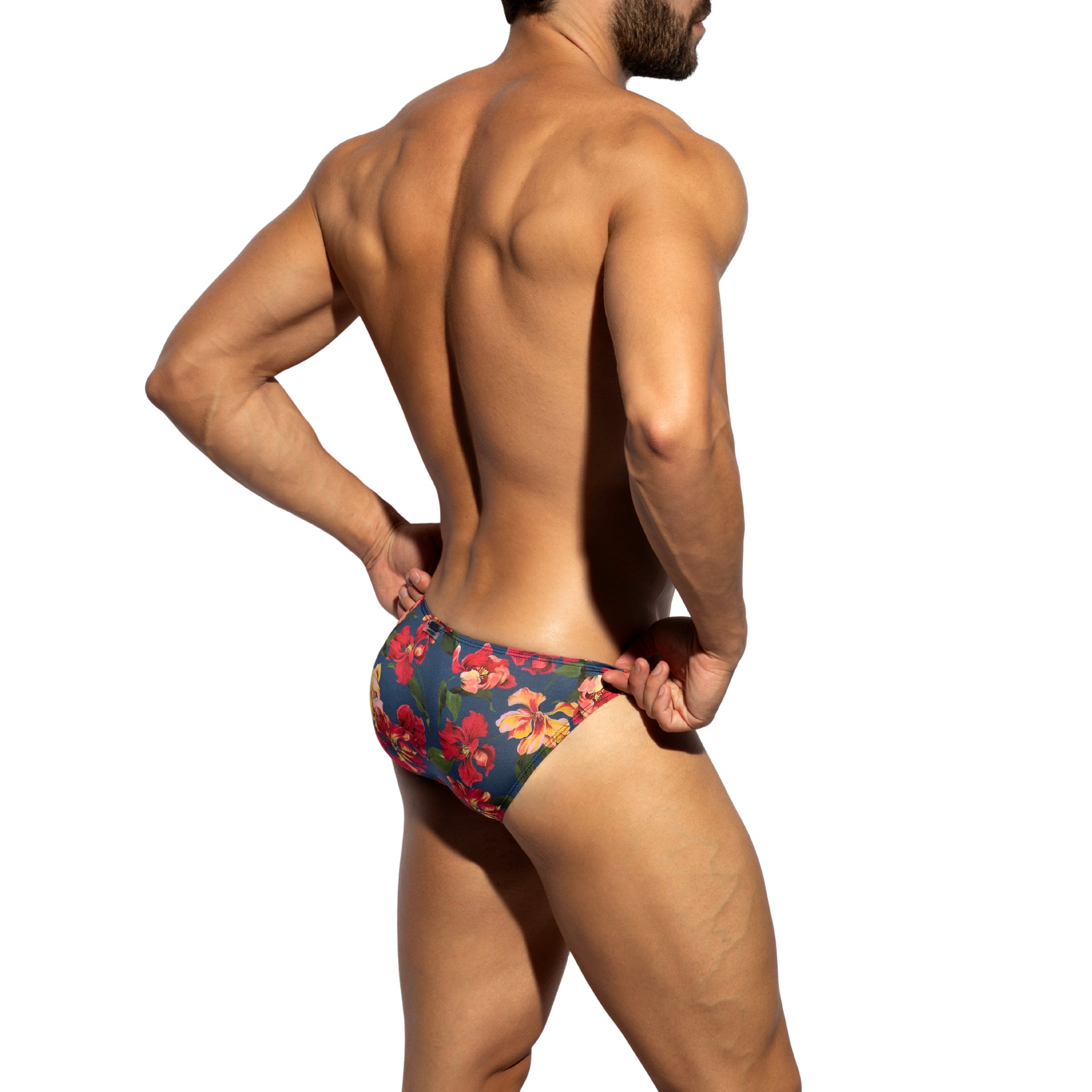 ES Collection Magenta Bikini Brief Navy UN684