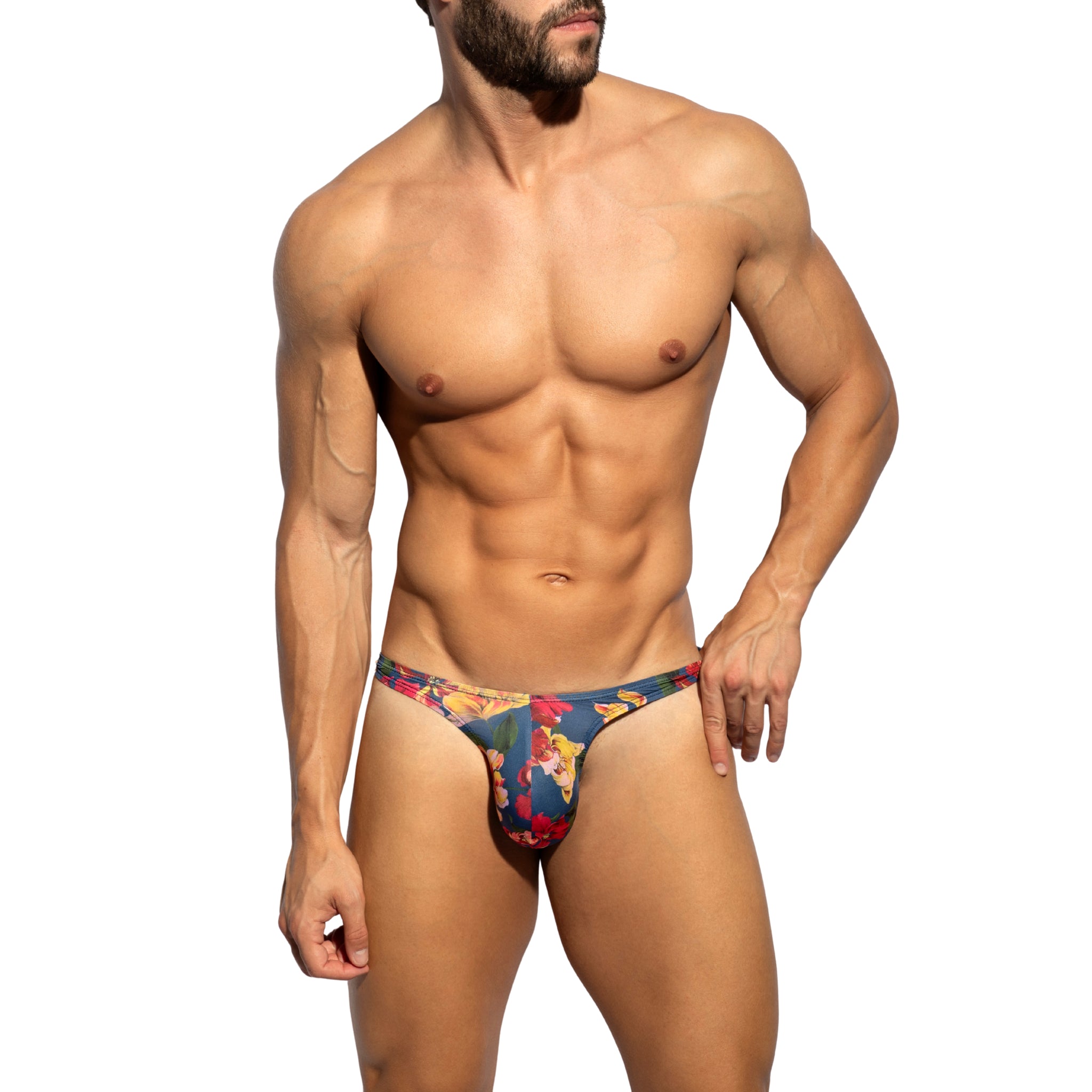 ES Collection Magenta Mini Thong Navy UN685