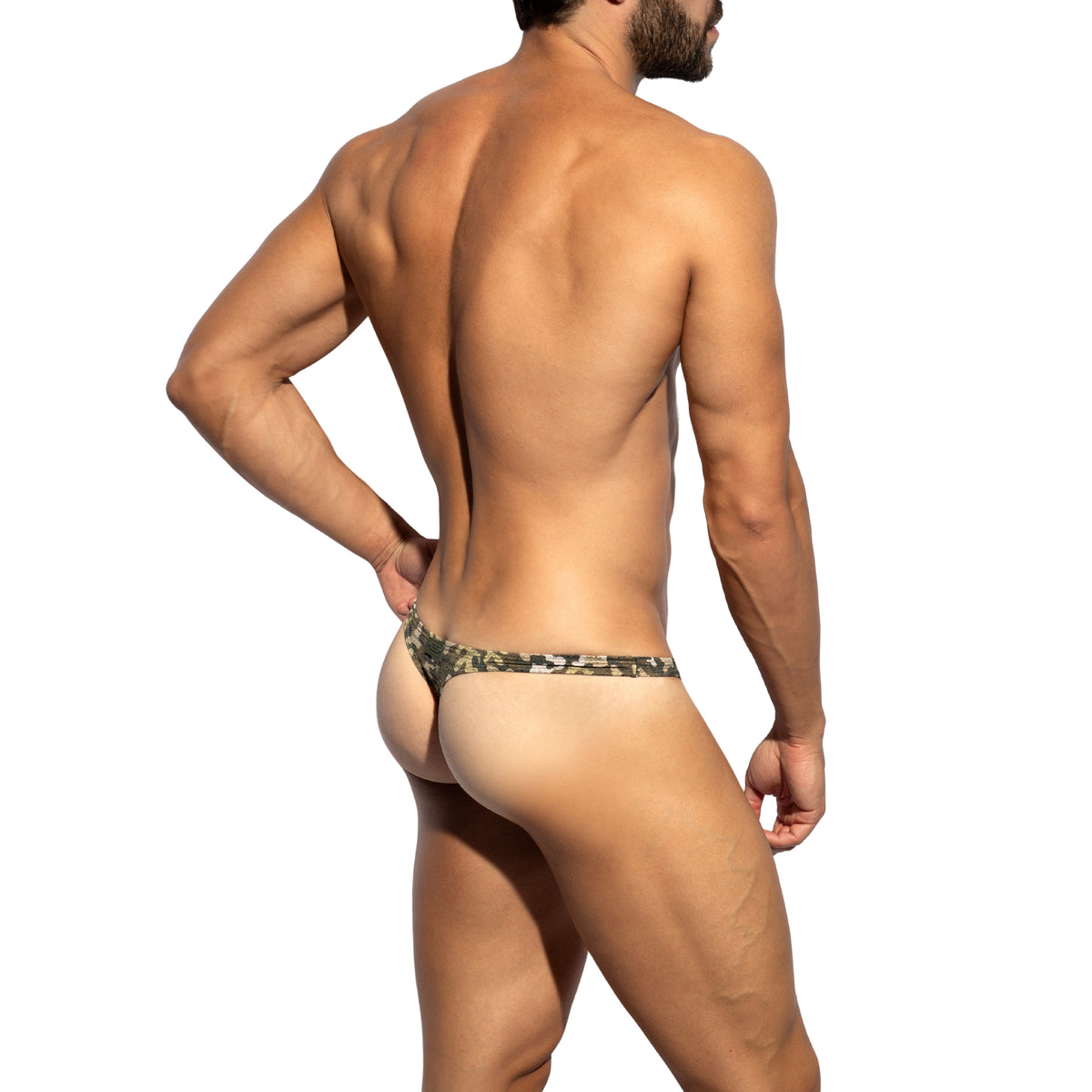 ES Collection Muddy Camo Thong Khaki UN694