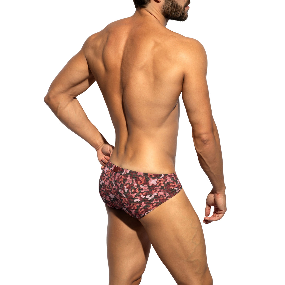 ES Collection Muddy Camo Brief Garnet UN693