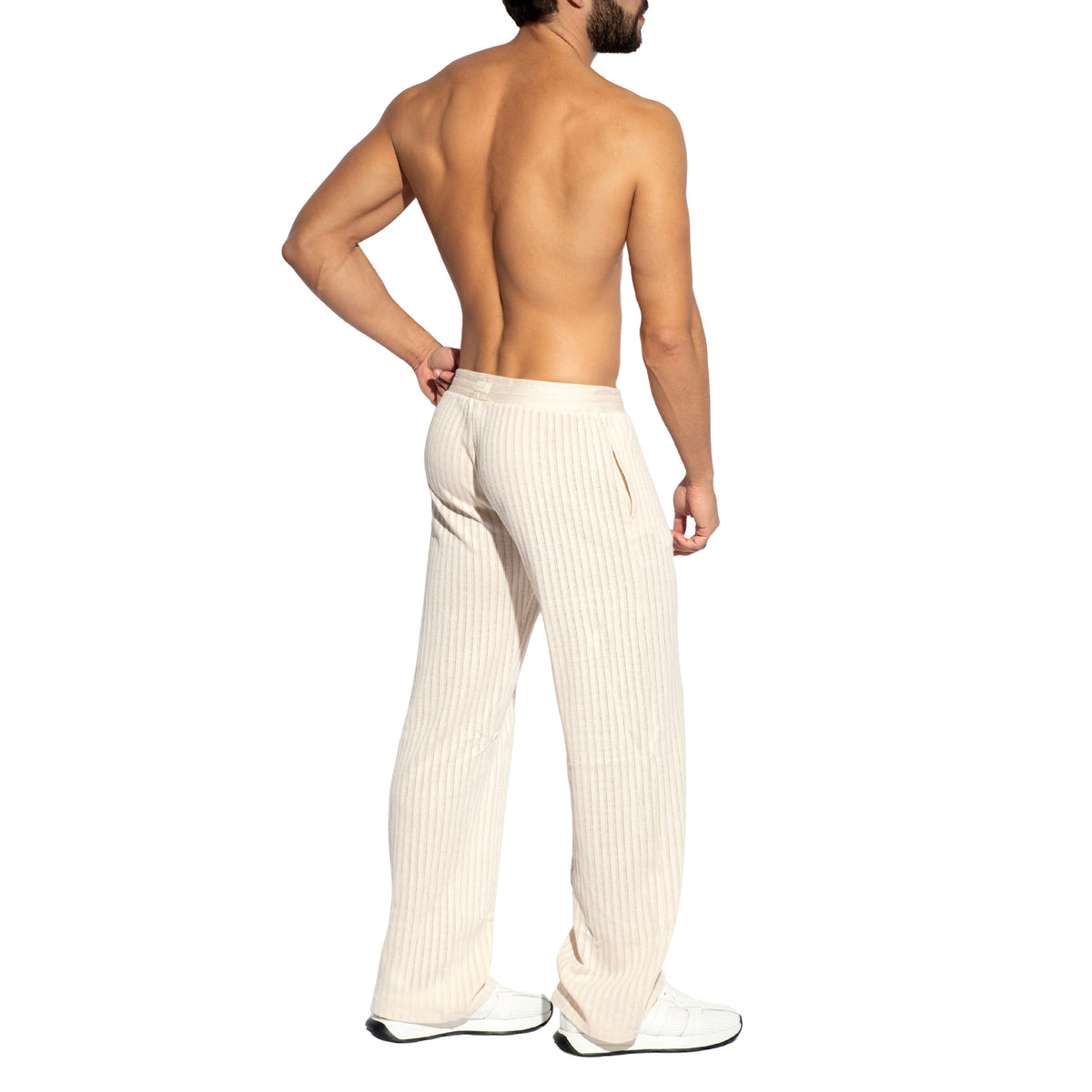 ES Collection Rustic Rib Pants Ivory SP372